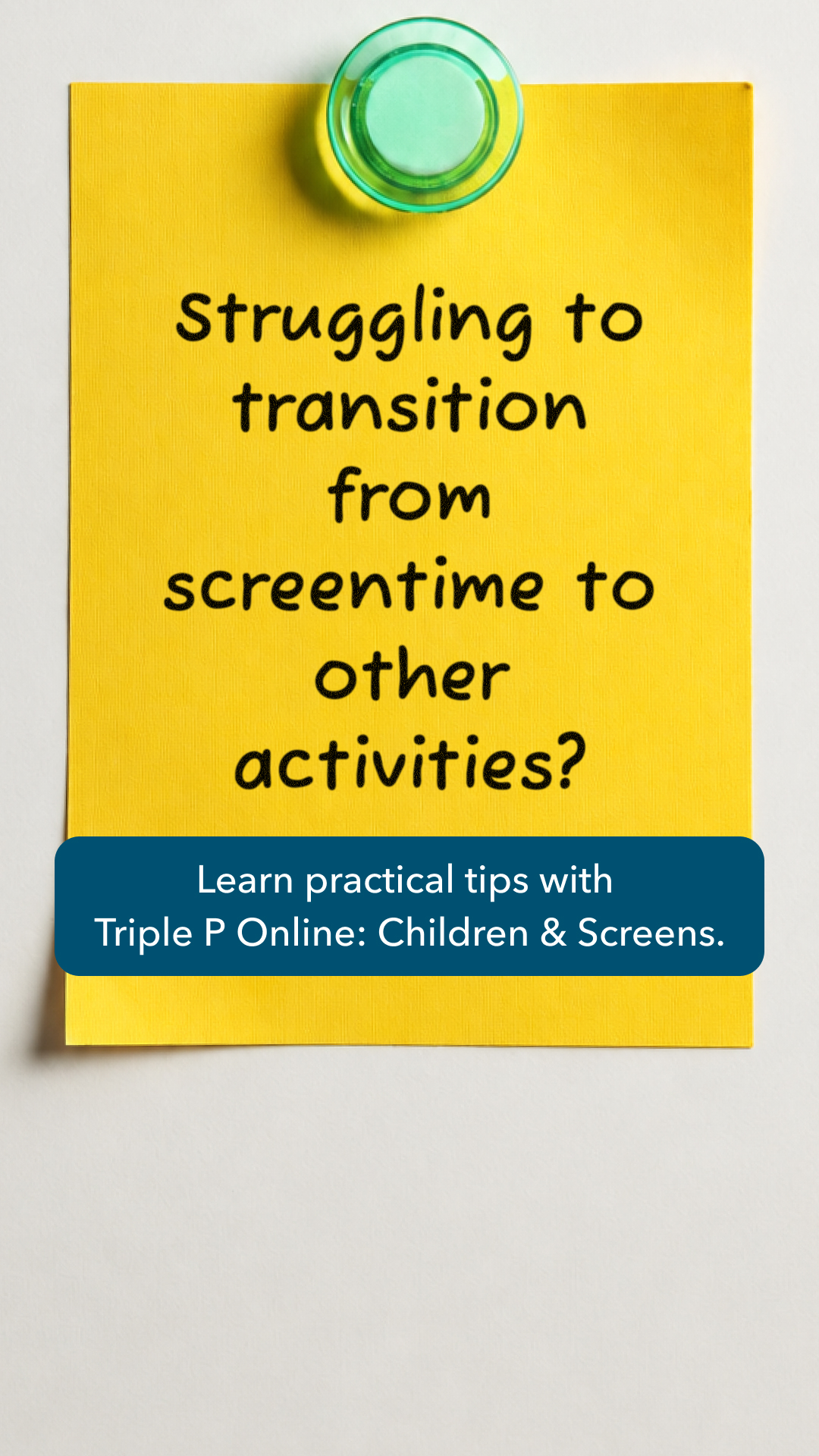 Triple P - Positive Parenting Program Facebook ad