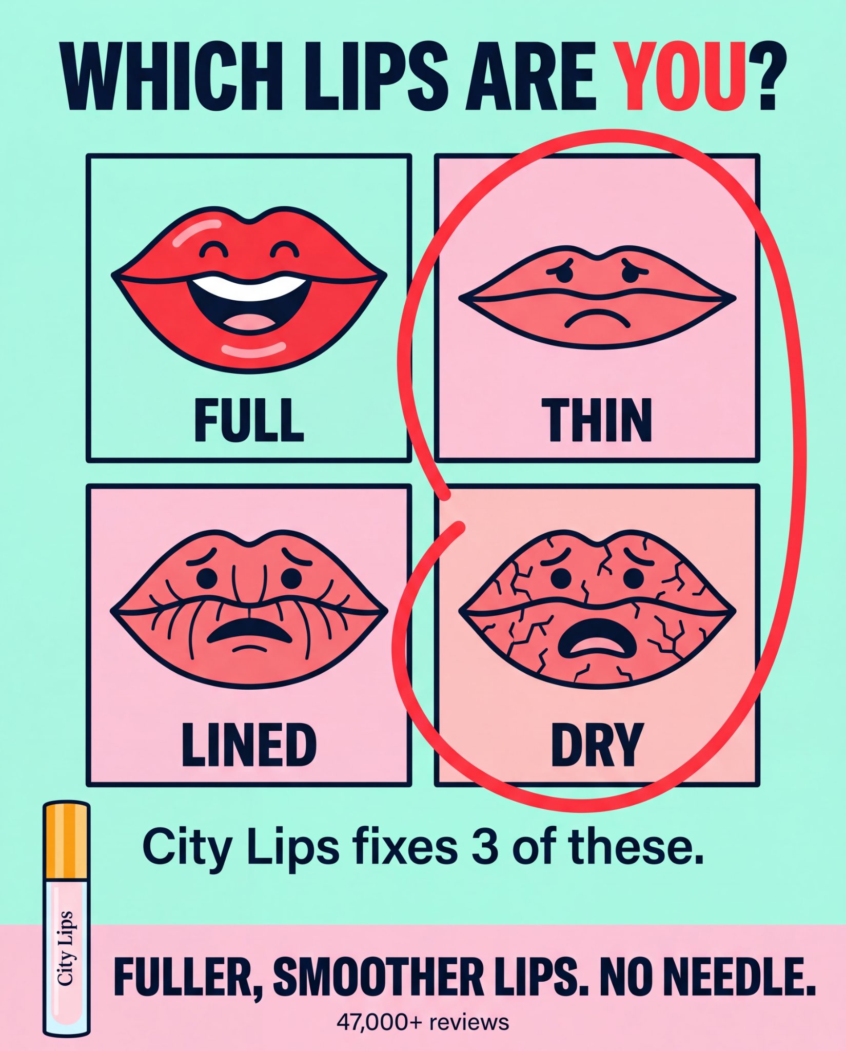 City Beauty Facebook ad