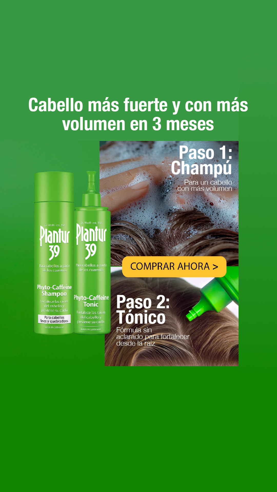 Plantur 39 Facebook ad
