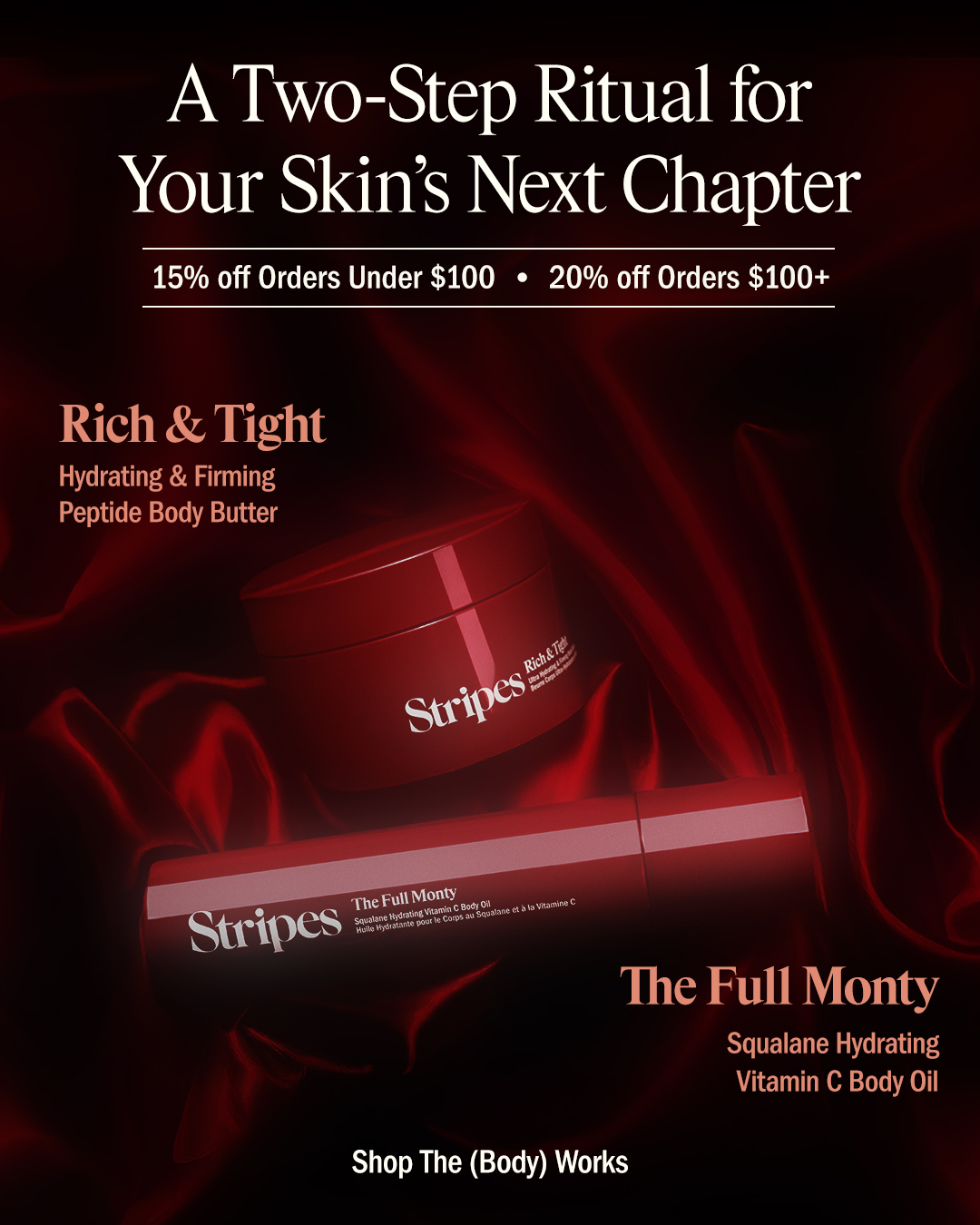 Stripes Beauty Facebook ad