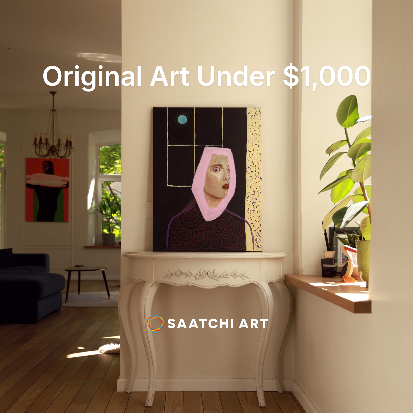 Saatchi Art Facebook ad