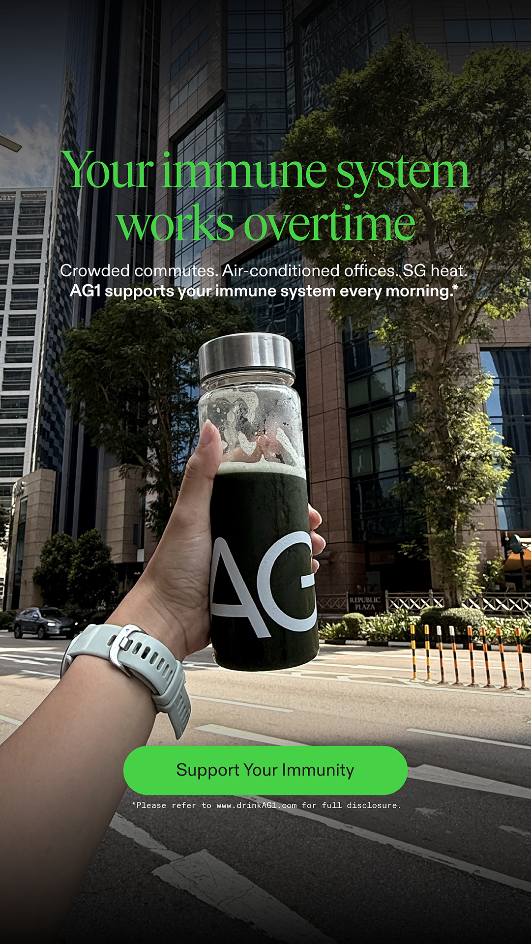 AG1 by Athletic Greens Facebook ad