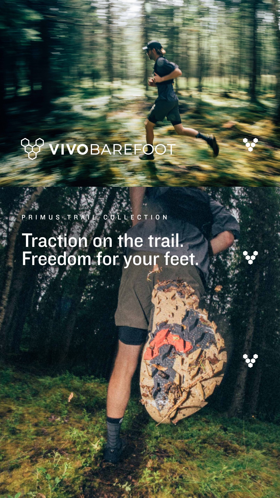 Vivobarefoot Facebook ad