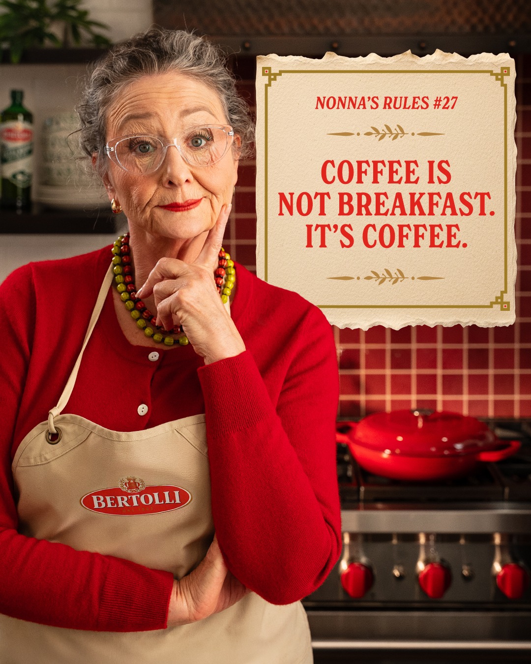 Bertolli Facebook ad