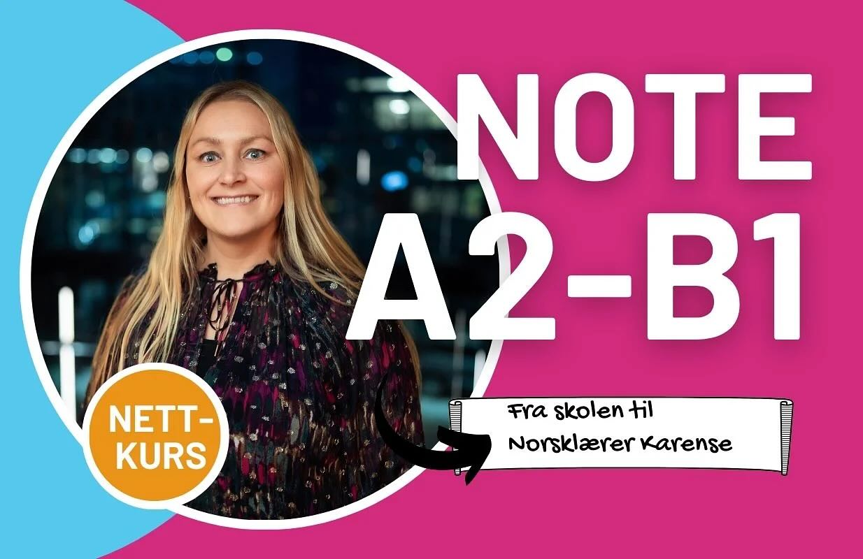 NoTe Norwegian Teaching Facebook ad