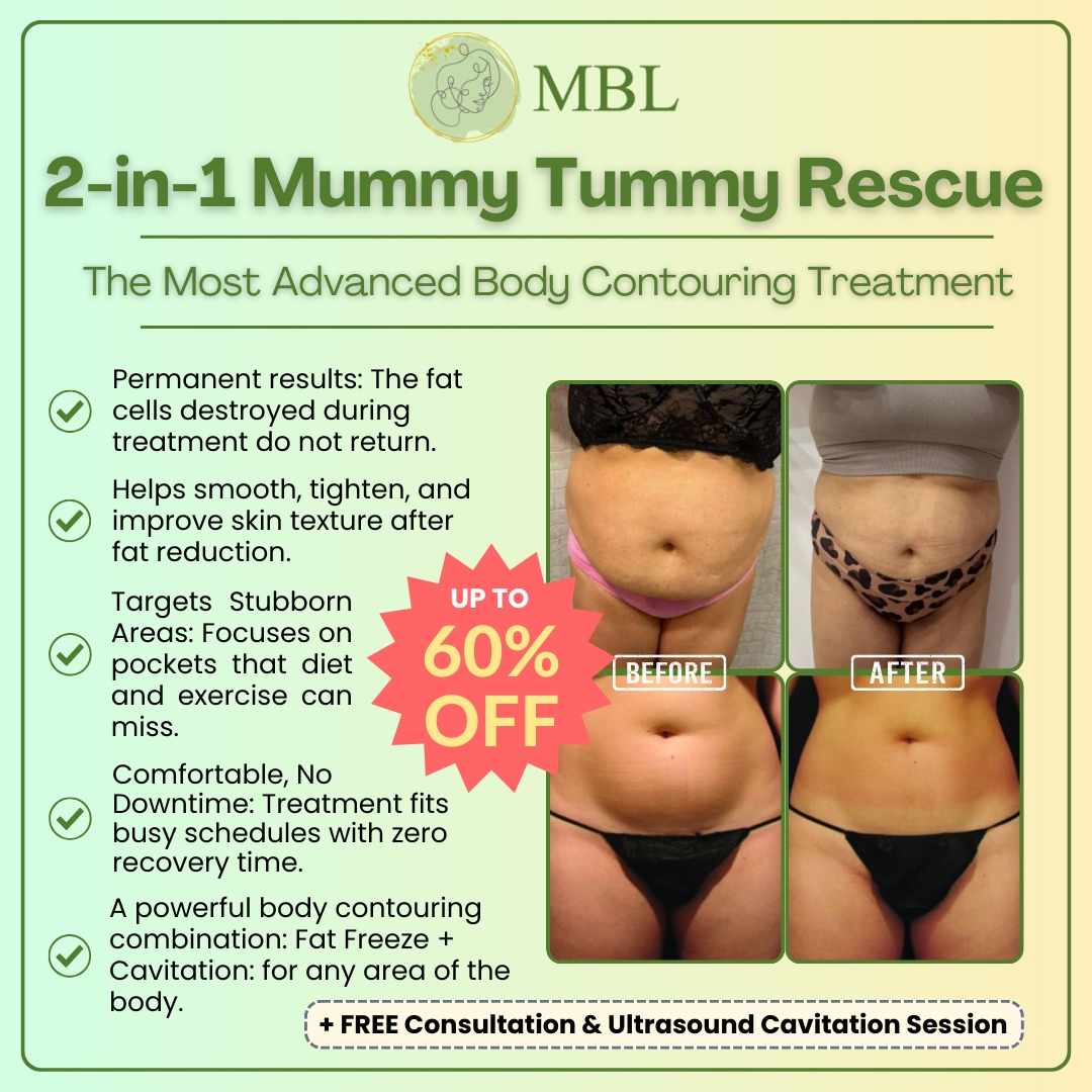 Mitra Facebook ad: 2-In-1 Non-Surgical Lipo - Now Just £149