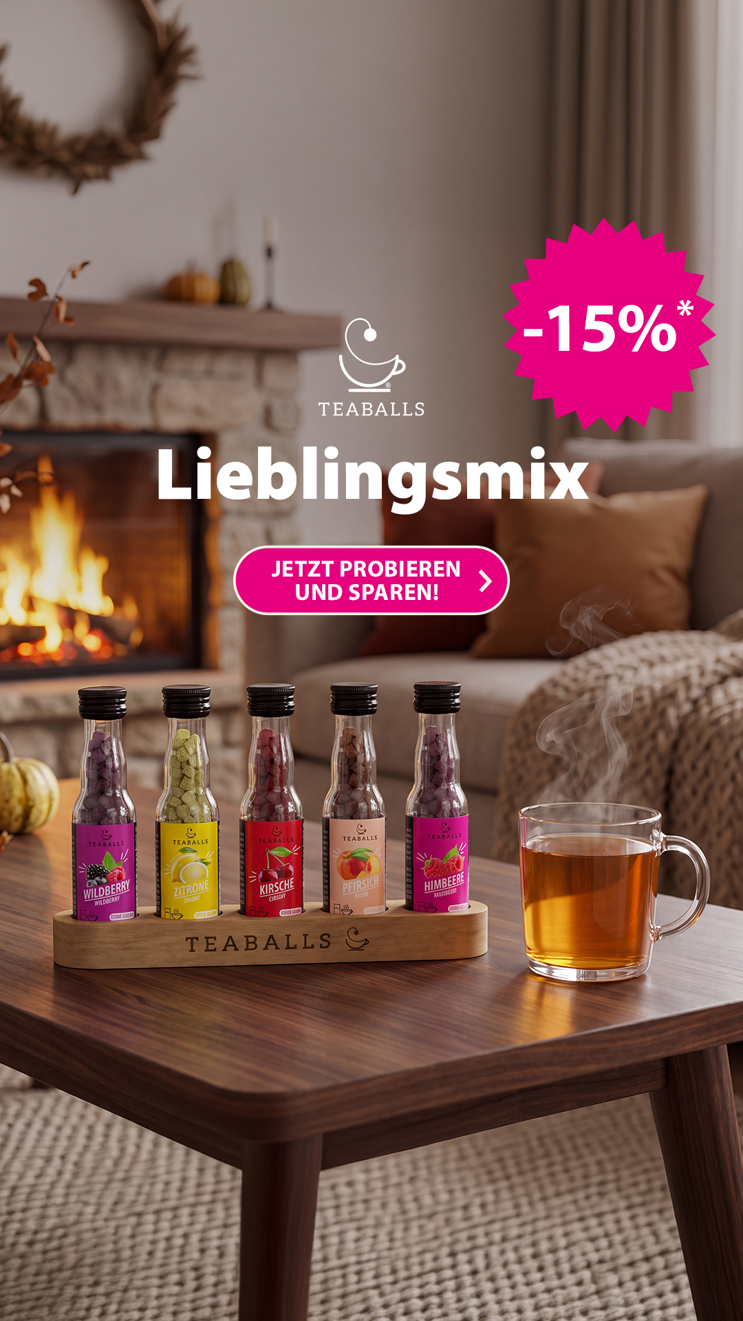 Teaballs Facebook ad