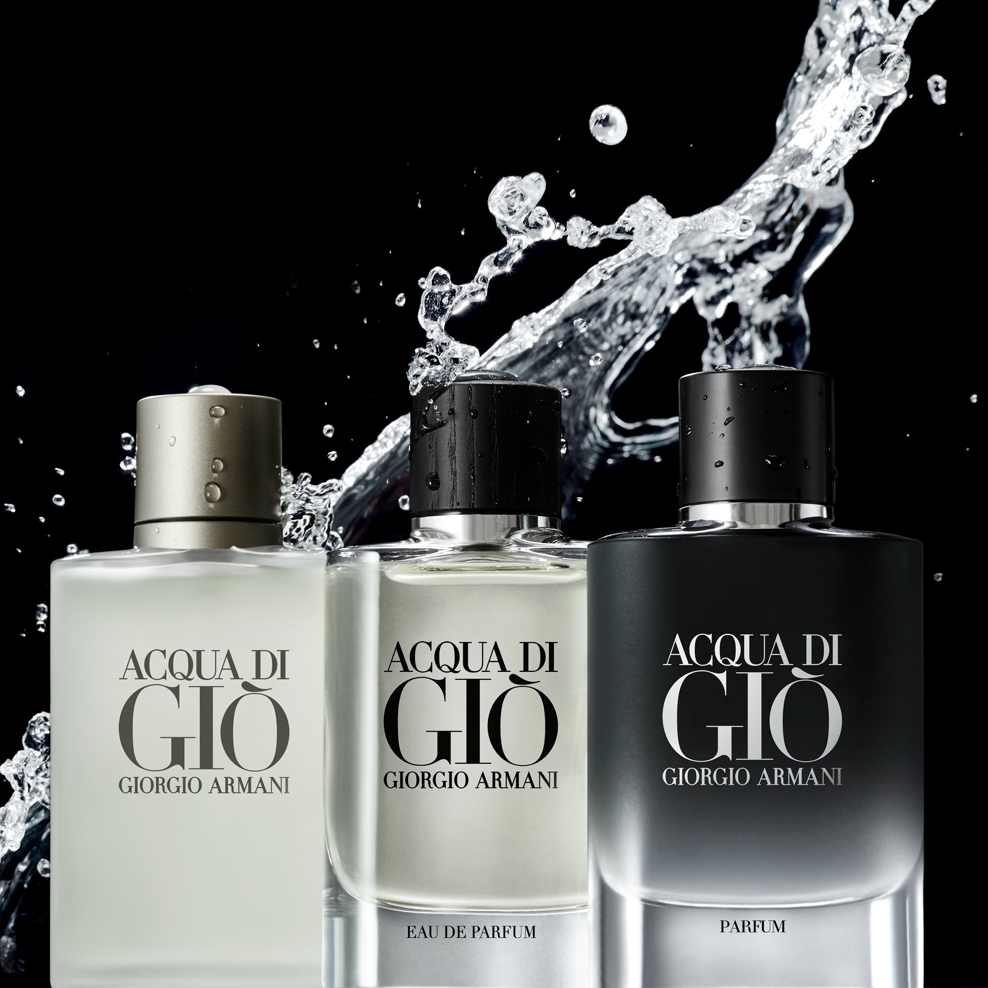 Armani beauty Facebook ad: Shop Acqua di Giò