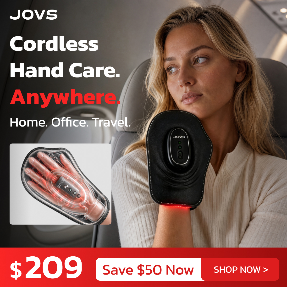 JOVS Facebook ad