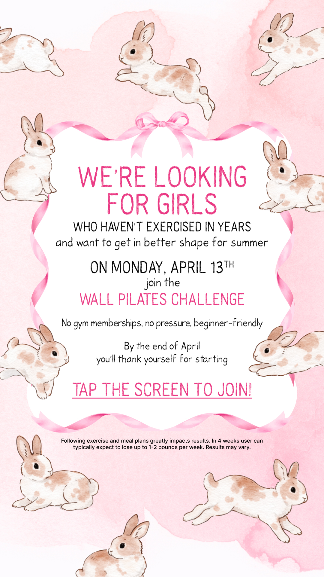 Lessie Fitness Facebook ad