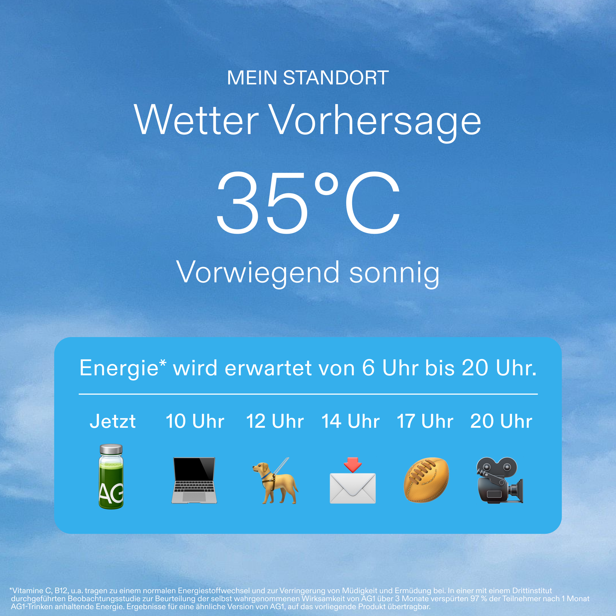 AG1 Deutschland Facebook ad