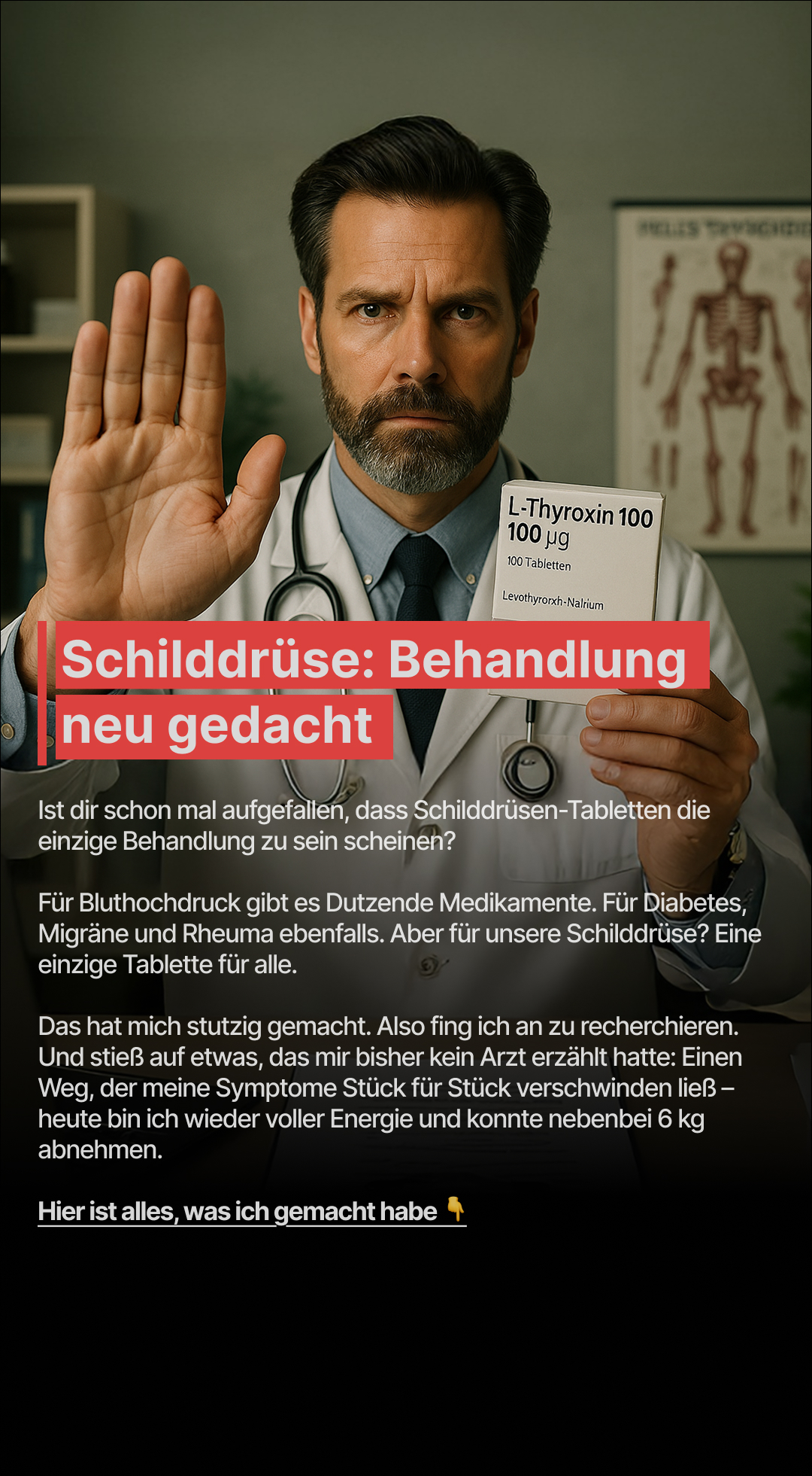 Mission Schilddrüse Facebook ad