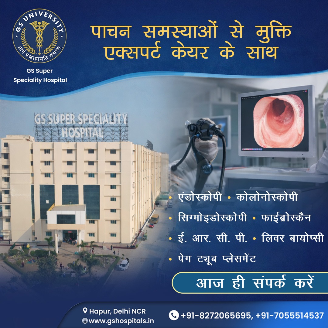 GS Hospital Facebook ad: OPD Available, Book Appointment