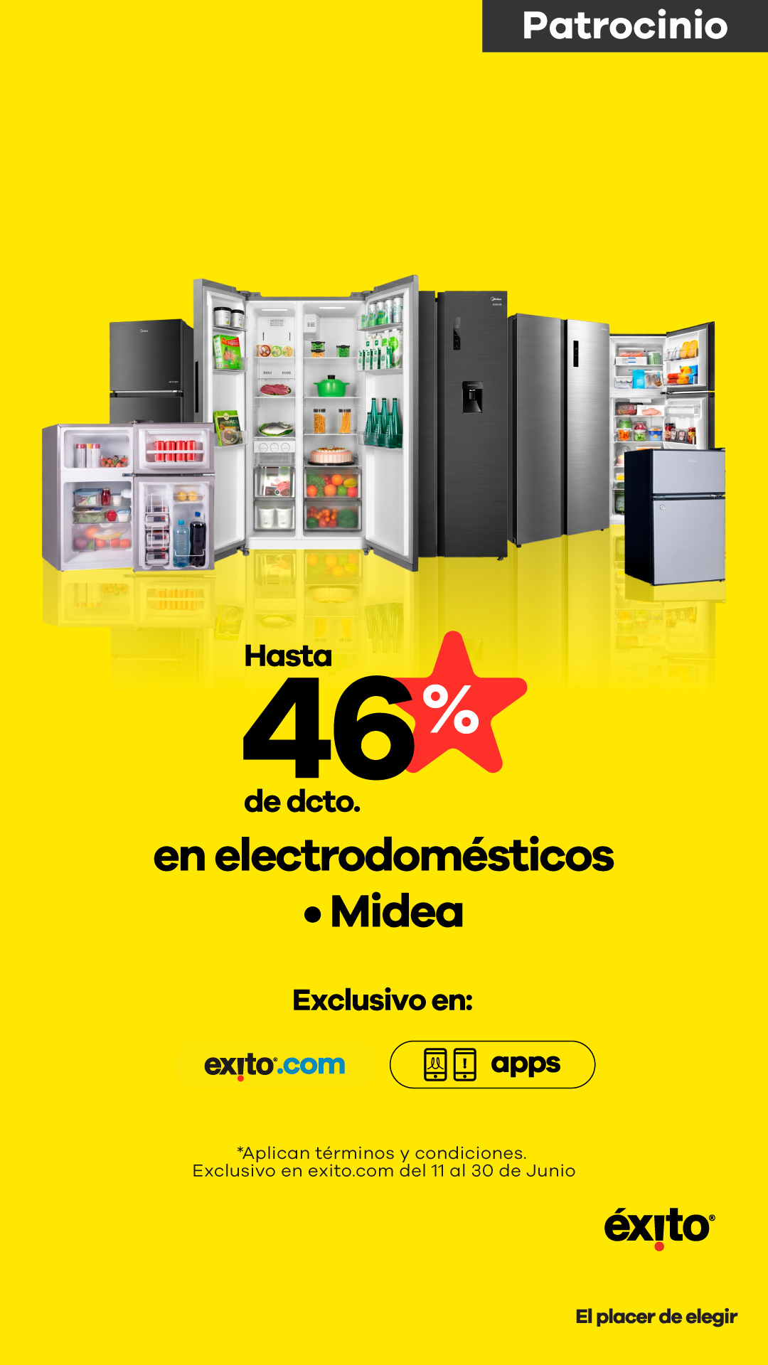 Éxito Facebook ad