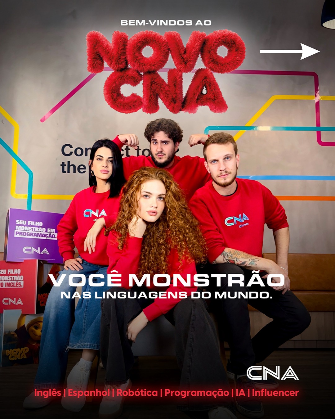 CNA Niterói Facebook ad: Bem-vindos ao Novo CNA!