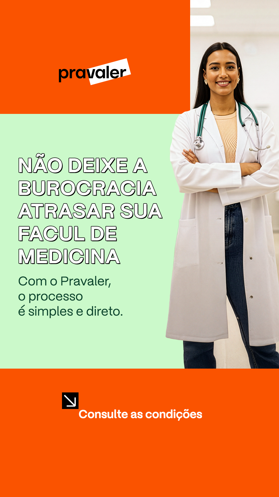 Pravaler Facebook ad