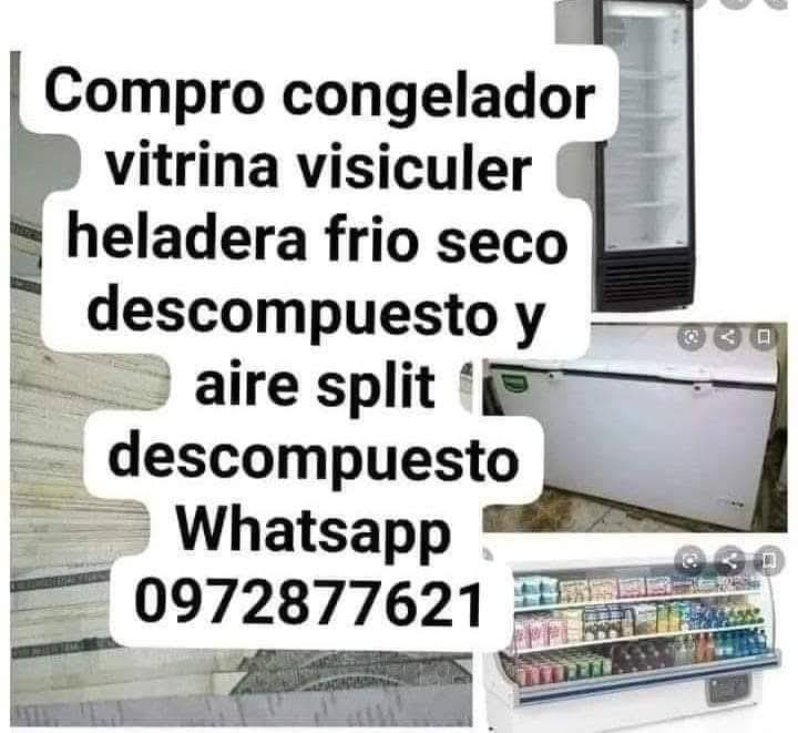 compra y ventas frio center Facebook ad: COMPRO CONGELADOR Y VISICOOLER Y HELADERA DESCOMPUESTO…