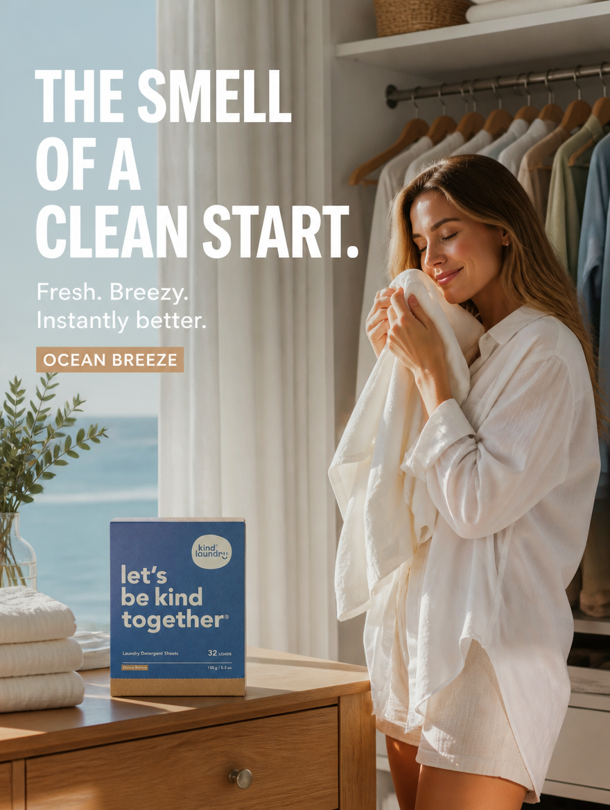 Kind Laundry Facebook ad from Aug 18, 2026