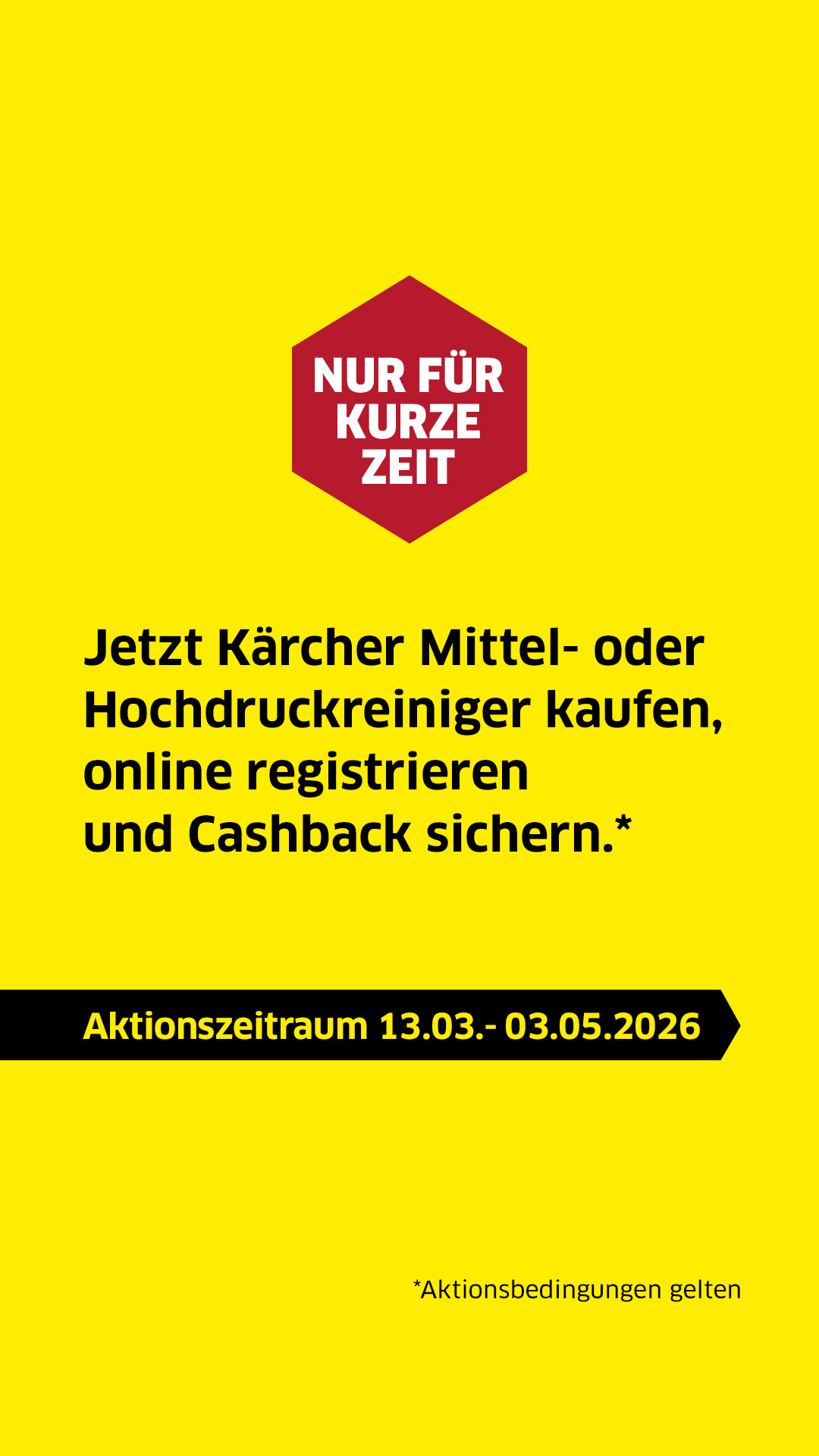 Kärcher Facebook ad from Mar 30, 2026