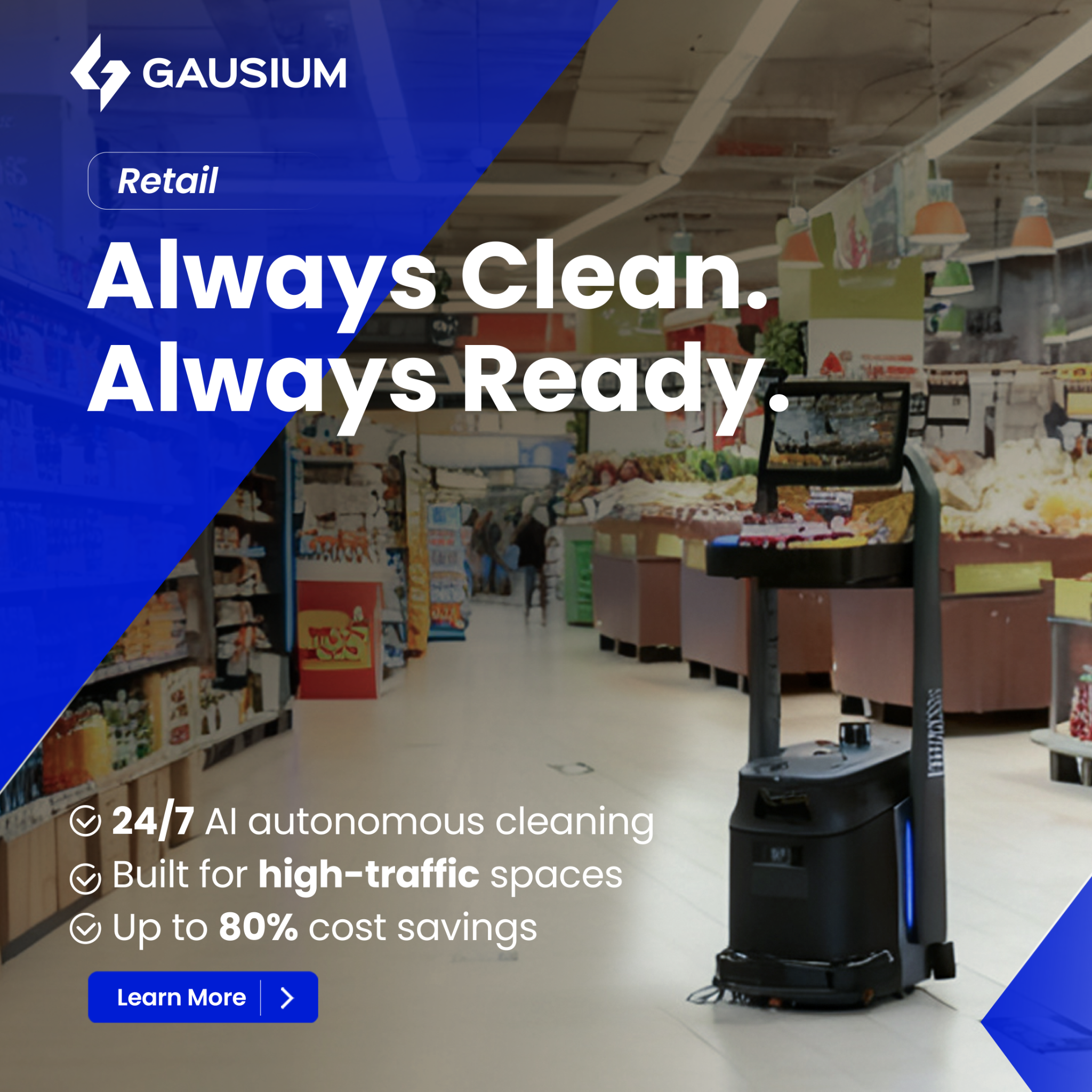 Gausium Global Facebook ad