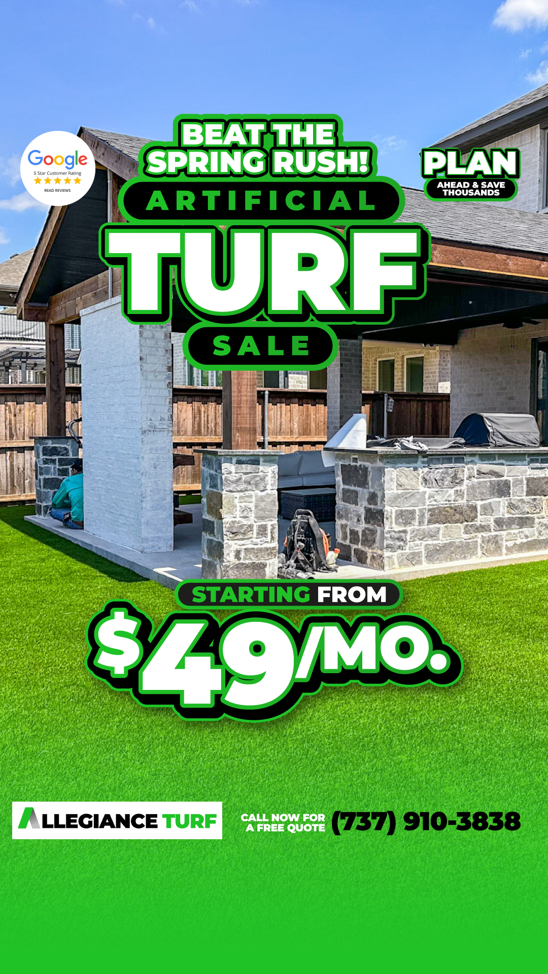 AGC Turf Facebook ad