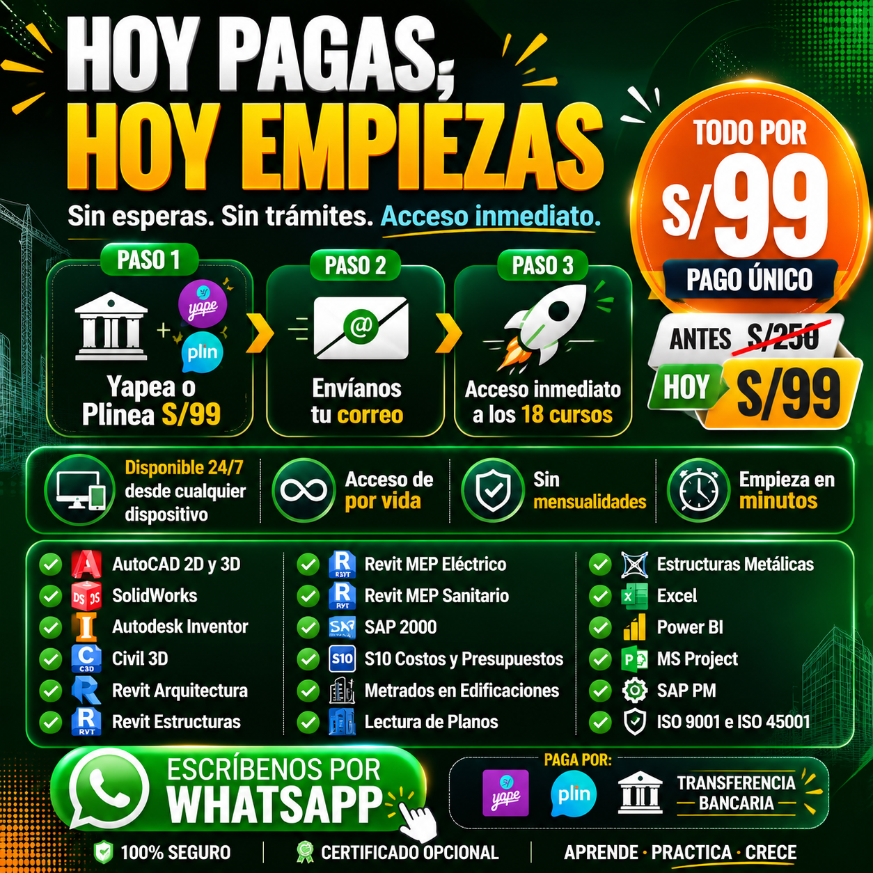 El Universo del Ingeniero Facebook ad