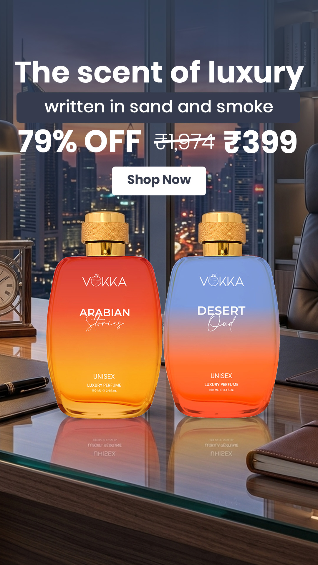 Vokka Perfumes Facebook ad