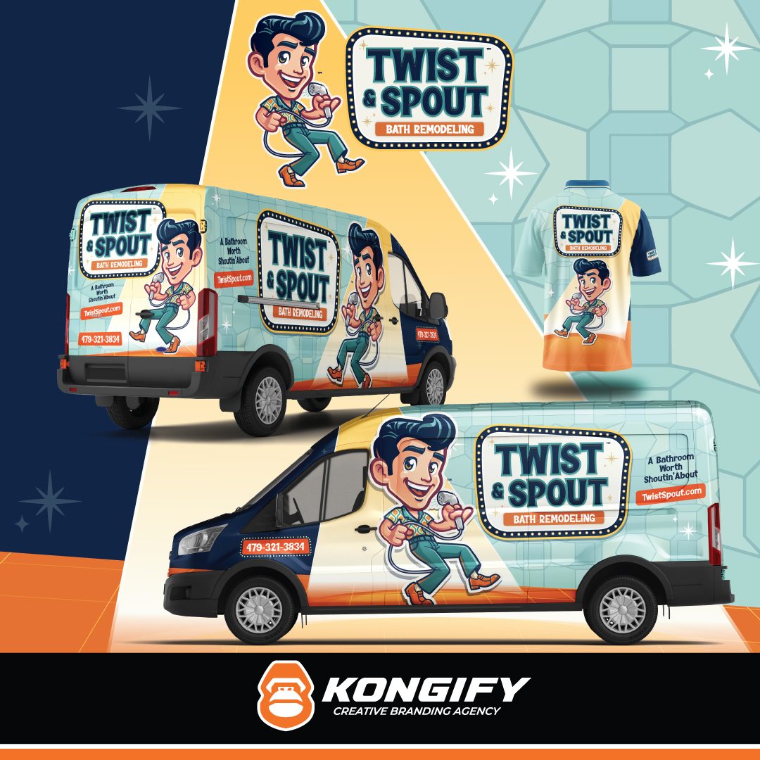 Kongify Facebook ad: Home Service Branding Experts - 0% In-House Financing…