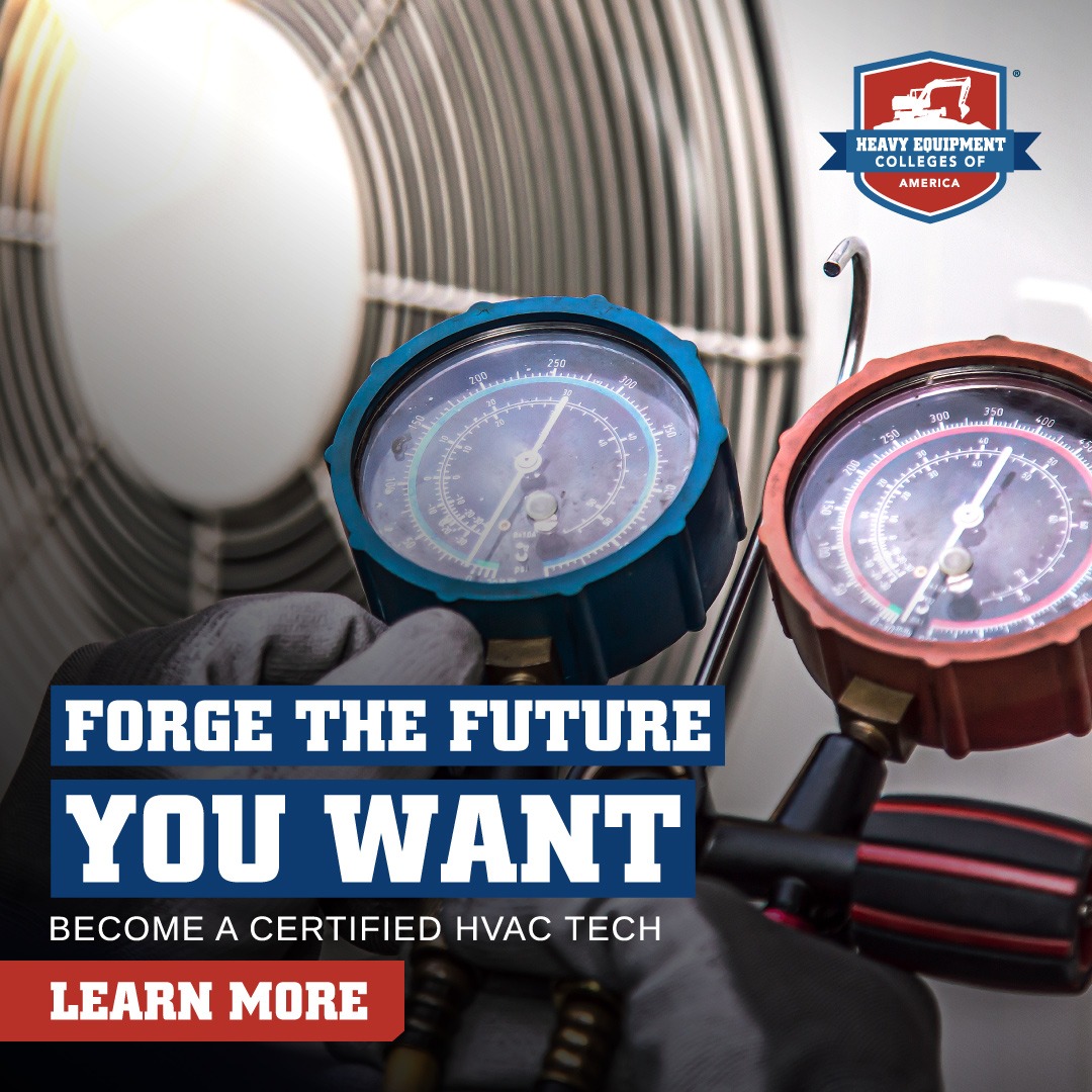 Heavy Equipment Colleges of America Facebook ad