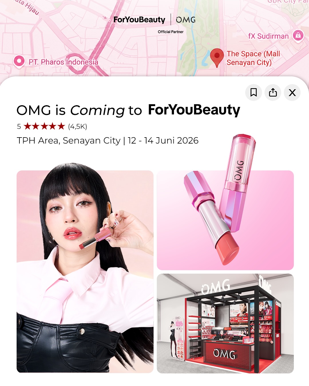 OMG - Oh My Glam Facebook ad