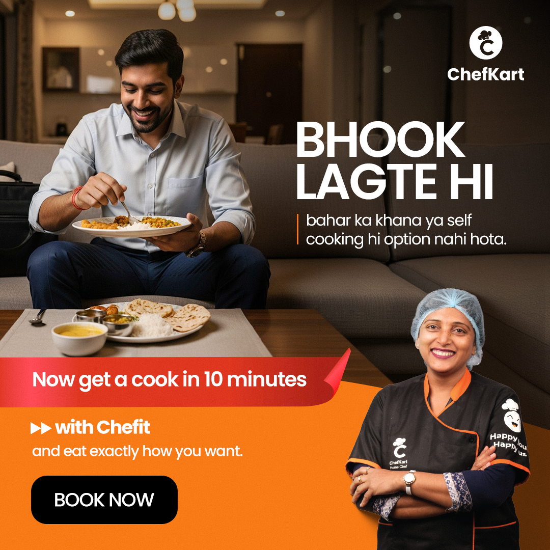 ChefKart Facebook ad: ChefKart - Your Place Our Cook