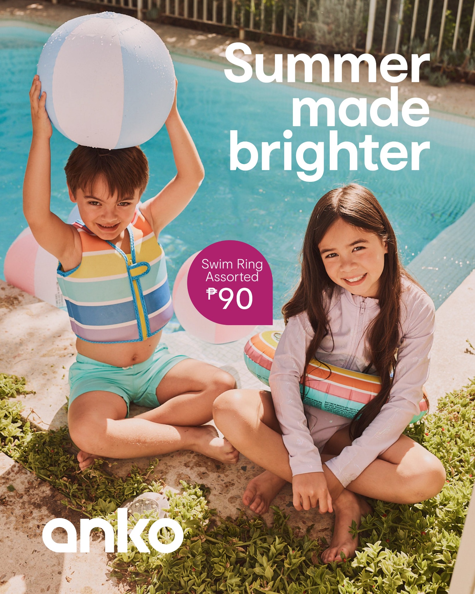 Anko Philippines Facebook ad: Summer Made Brighter!