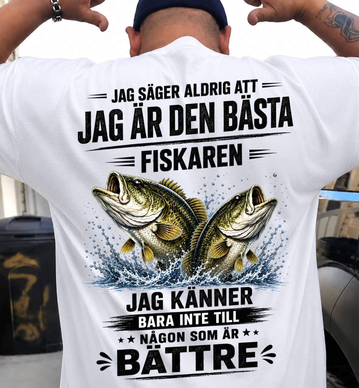 Funny T-shirts Facebook ad: Beställ här: https://teefisk.com/fiskev