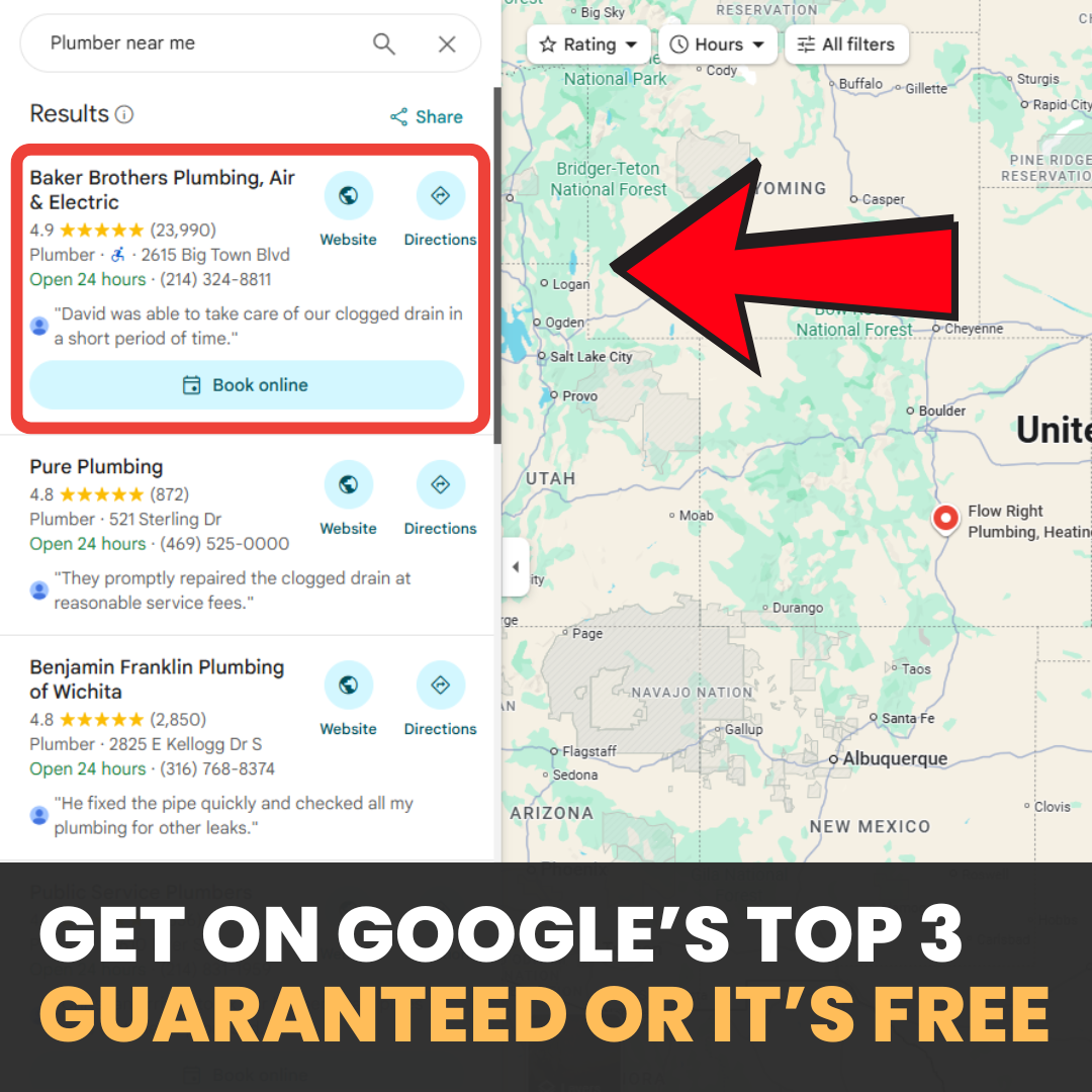Ian Strombsky Facebook ad: Get on Google’s Top 3, Guaranteed or It’s Free