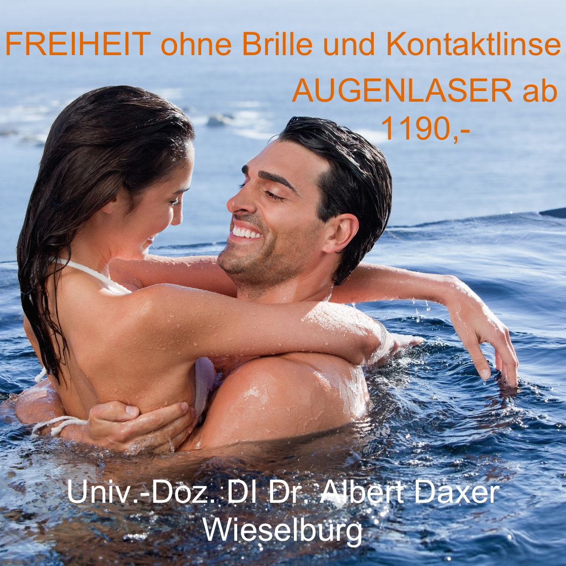 Augenlaser Dr. Daxer Facebook ad: Augenlaser Niederösterreich