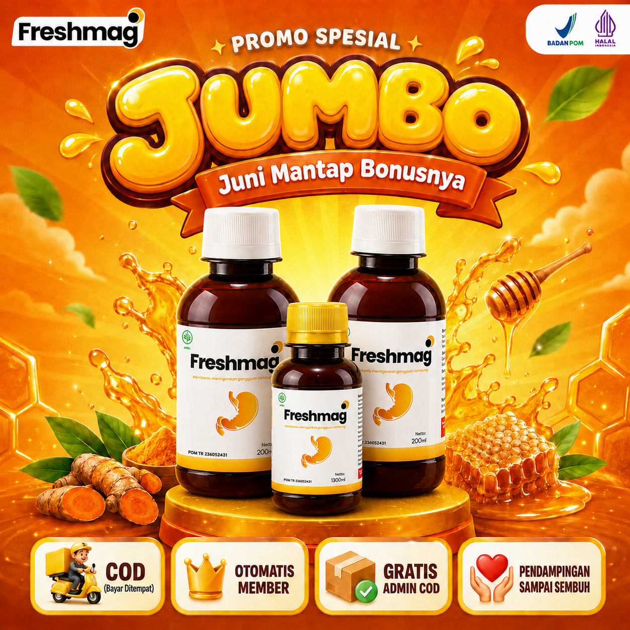 Promo Freshmag 100% Original Facebook ad: SPESIAL PROMO FRESHMAG