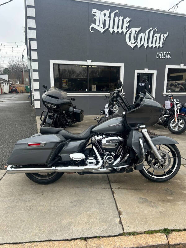 Blue Collar Cycle Company Facebook ad: GET ONE BEFORE BIKE WEEK