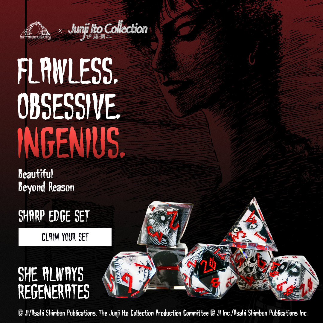 Misty Mountain Gaming Dice Facebook ad