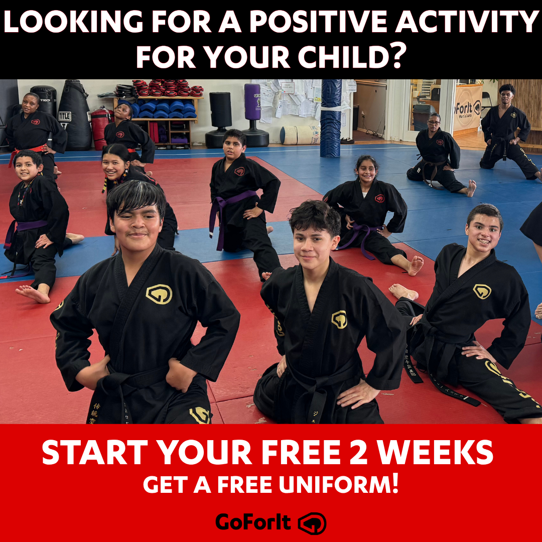 Go For It Martial Arts Hicksville Facebook ad