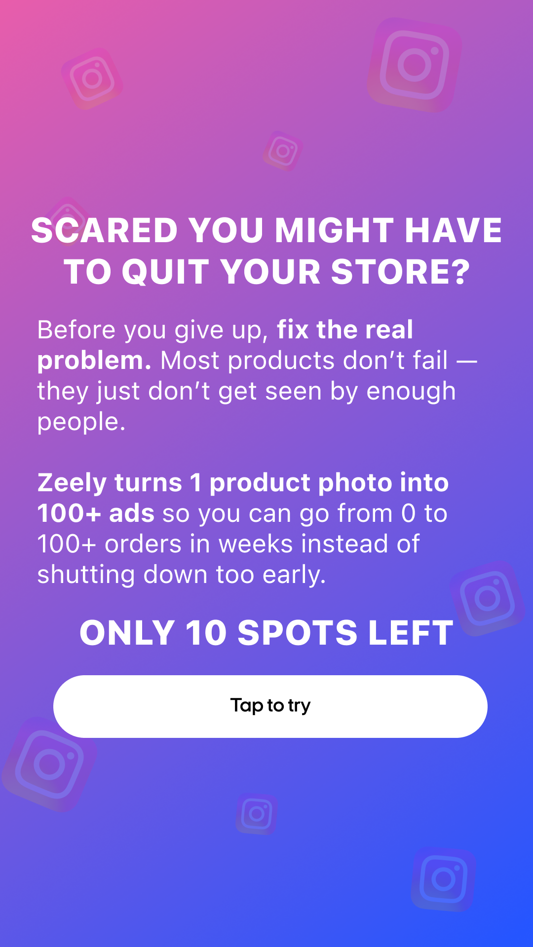 Zeely: AI Ads Maker Facebook ad