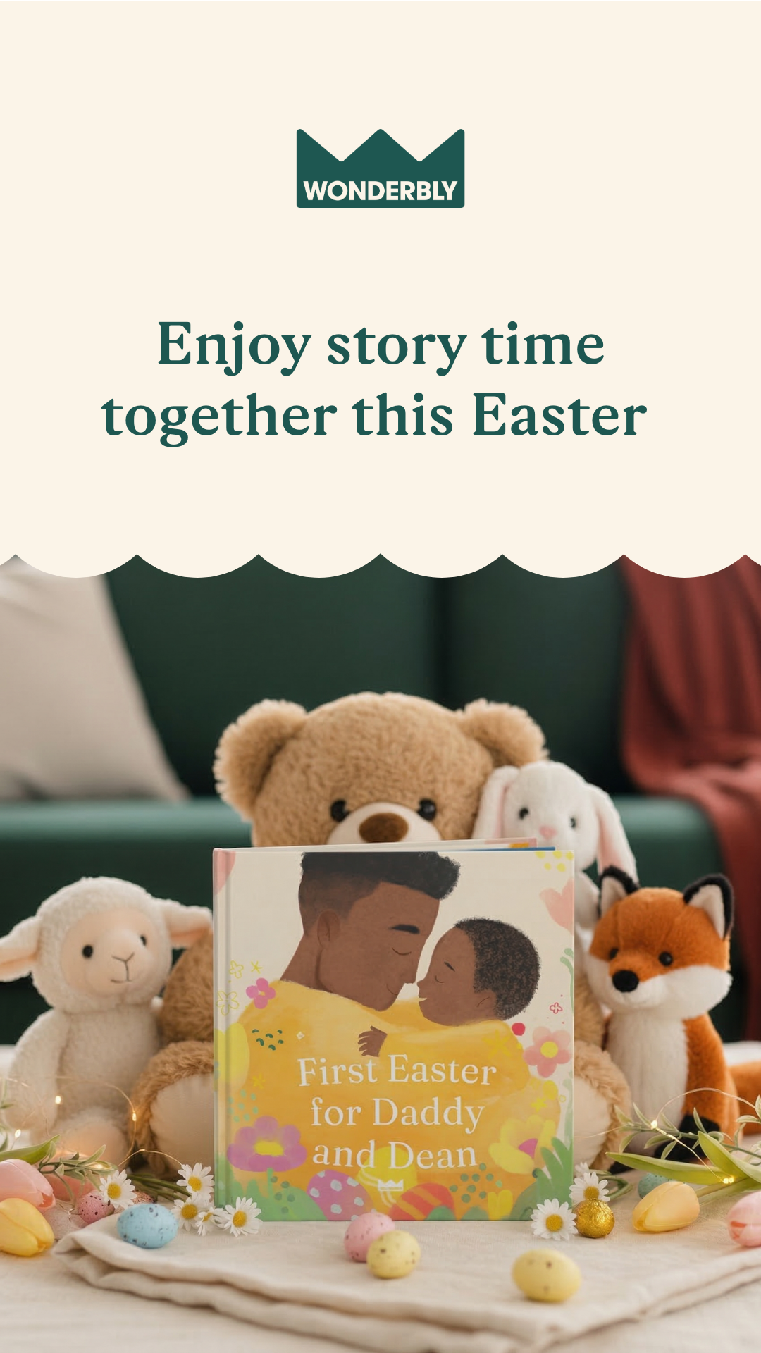 Wonderbly Facebook ad