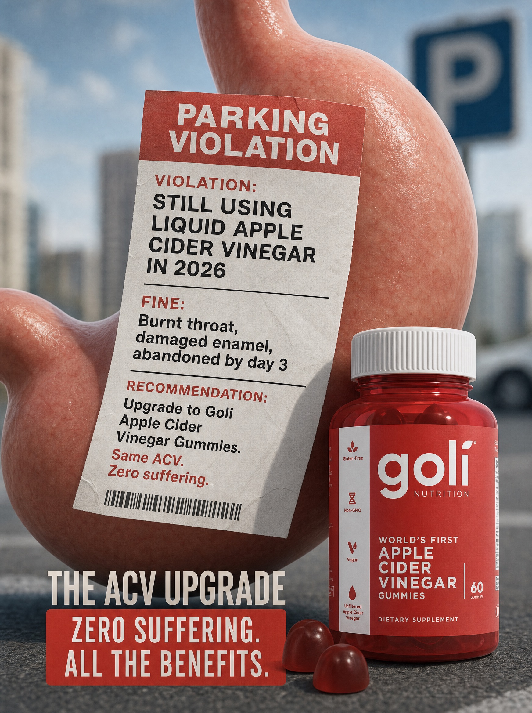 Goli Facebook ad: OVER 60% OFF + 100% FREE Shipping
