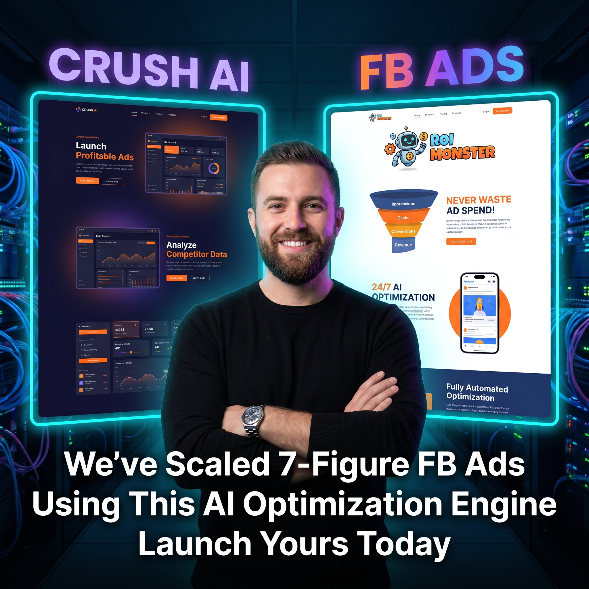 trycrush.ai Facebook ad