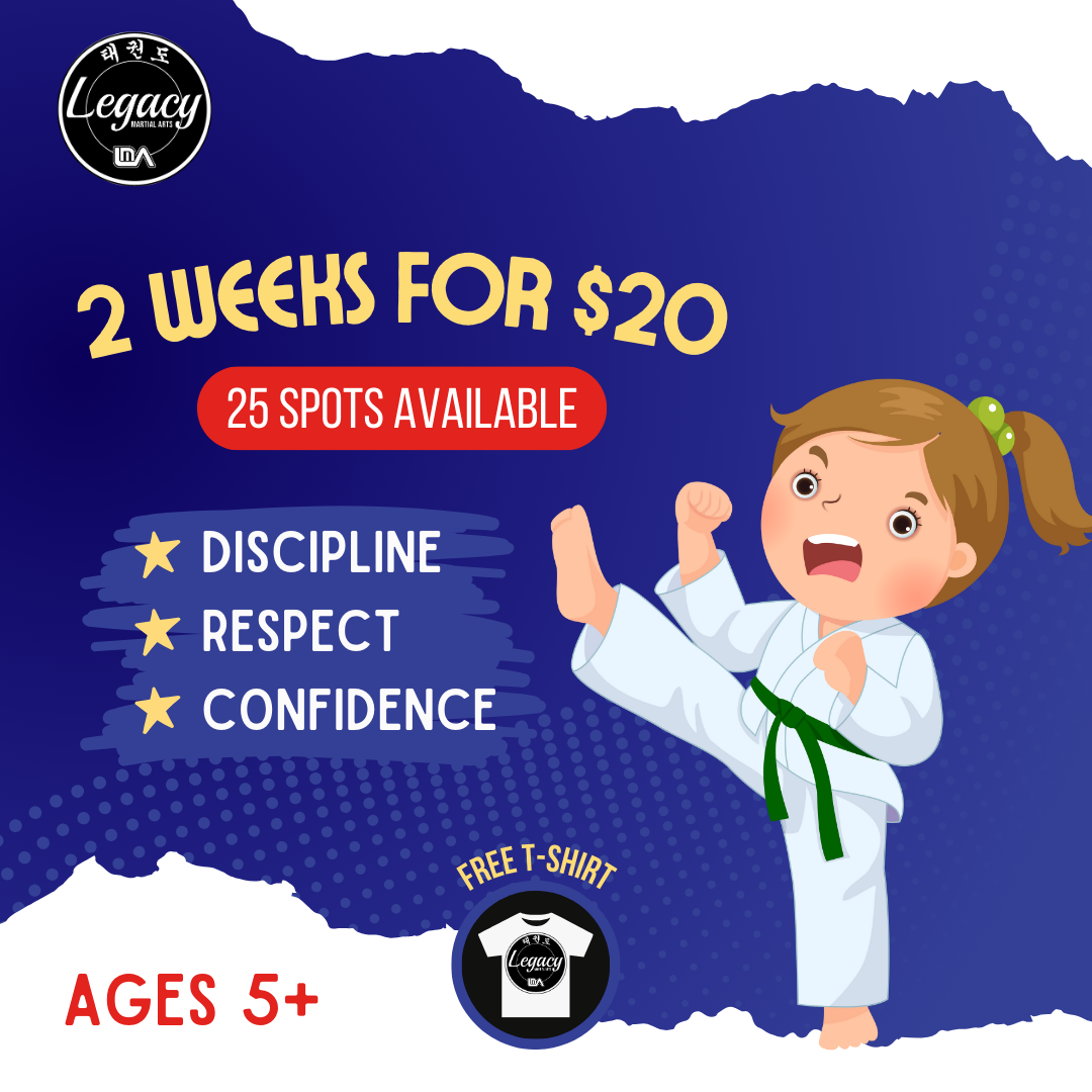 Legacy Martial Arts Lancaster, Ca. Facebook ad