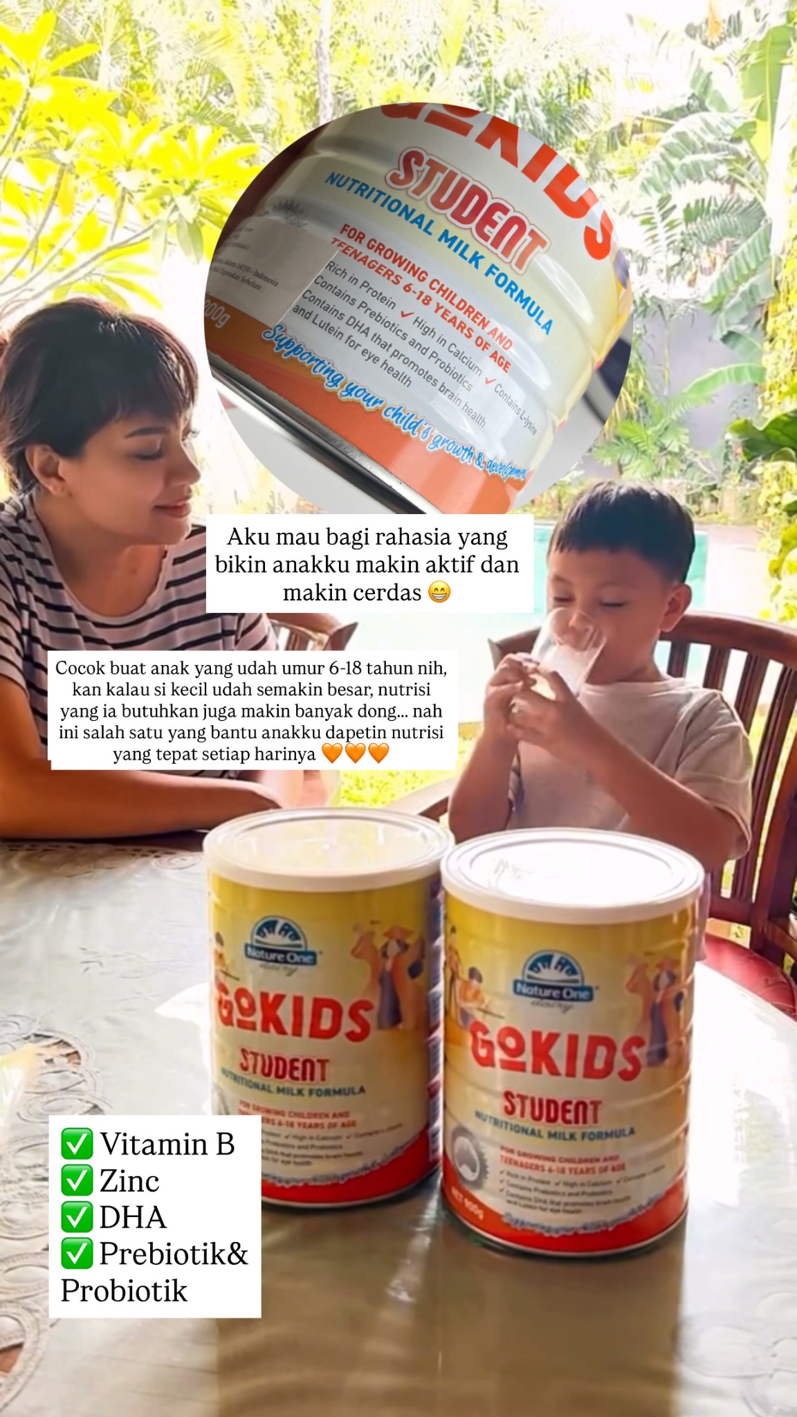 Nutrikid Indonesia Facebook ad