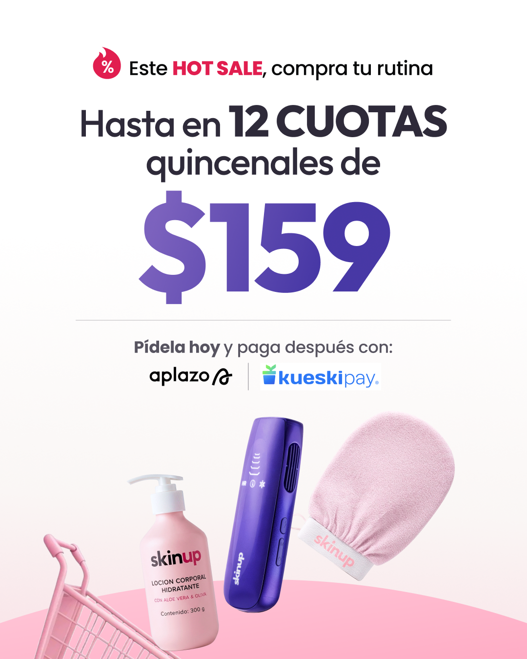 SkinUp México Facebook ad: La Mayor Venta del Año