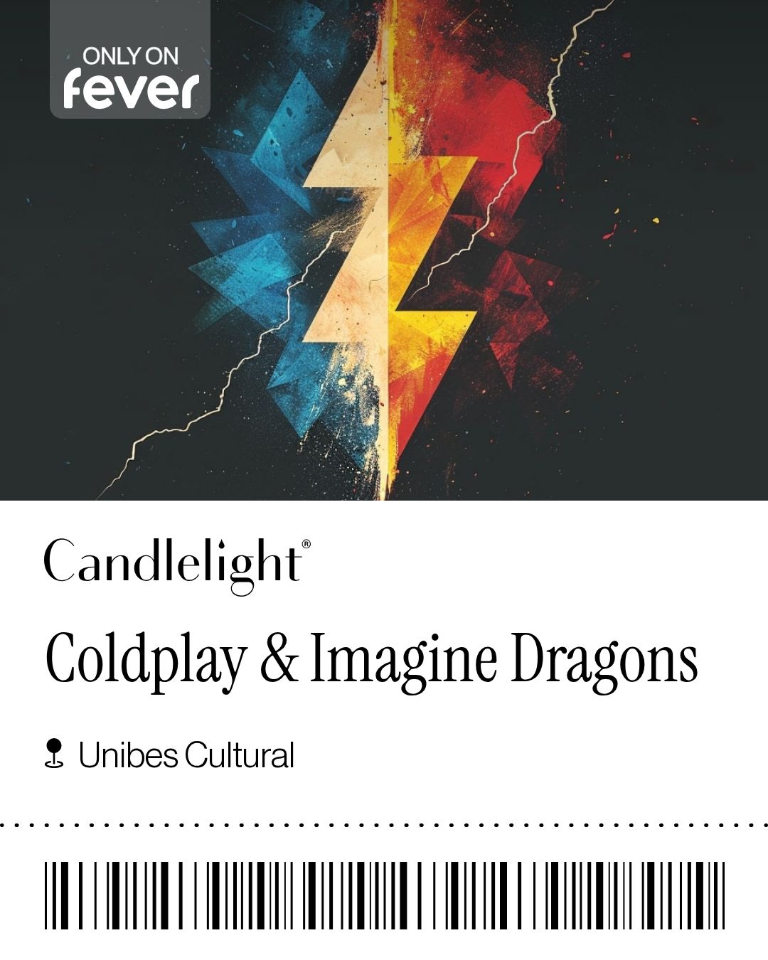 Candlelight Concerts by Fever Facebook ad