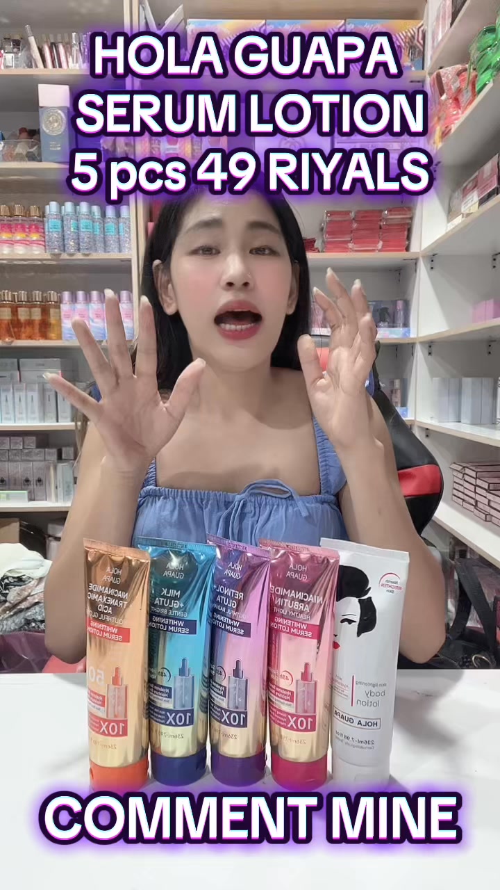 Box To Pinas Facebook ad: Hola Guapa Serum Lotion is here Mga sizz…