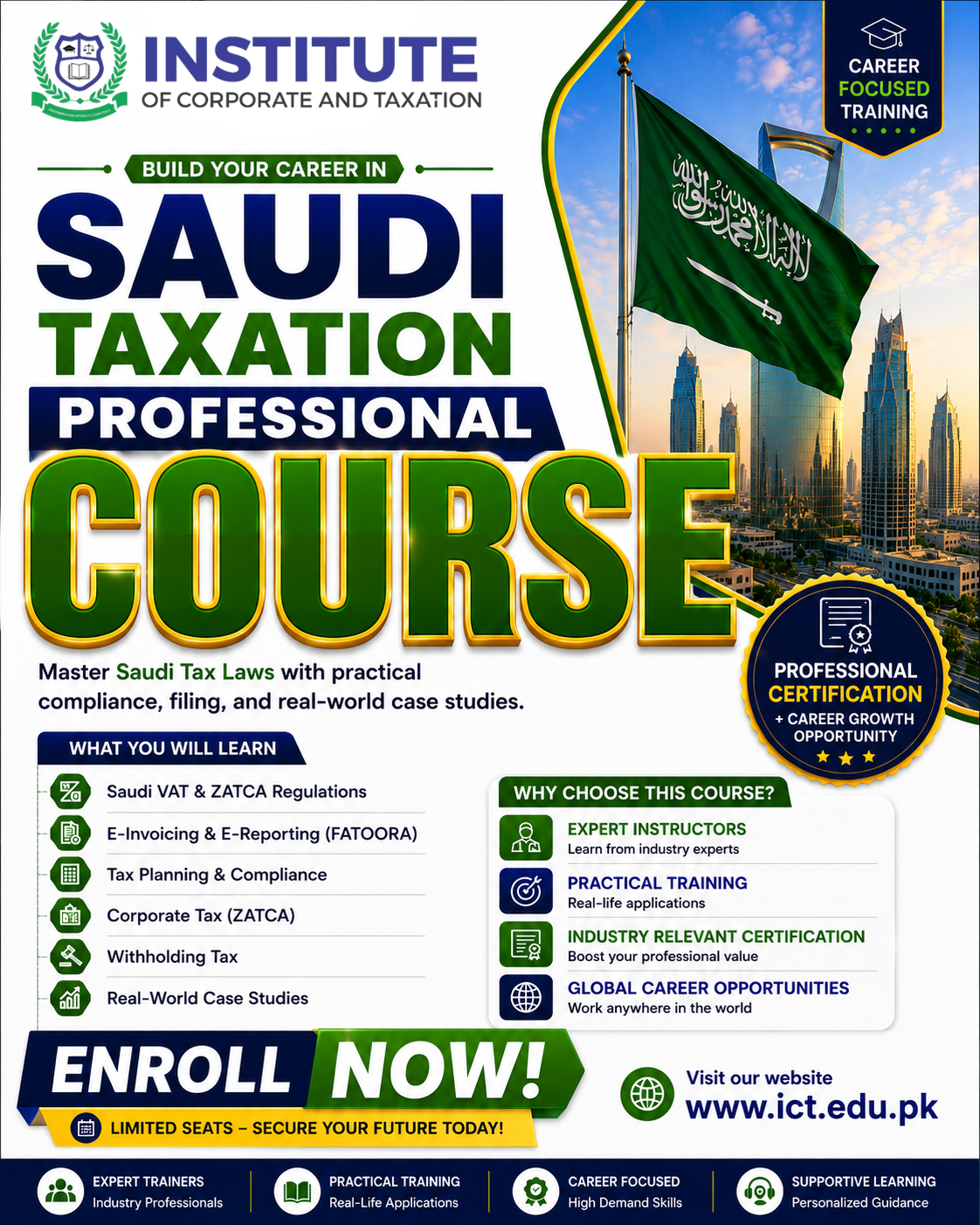 Institute of Corporate and Taxation of Pakistan Facebook ad