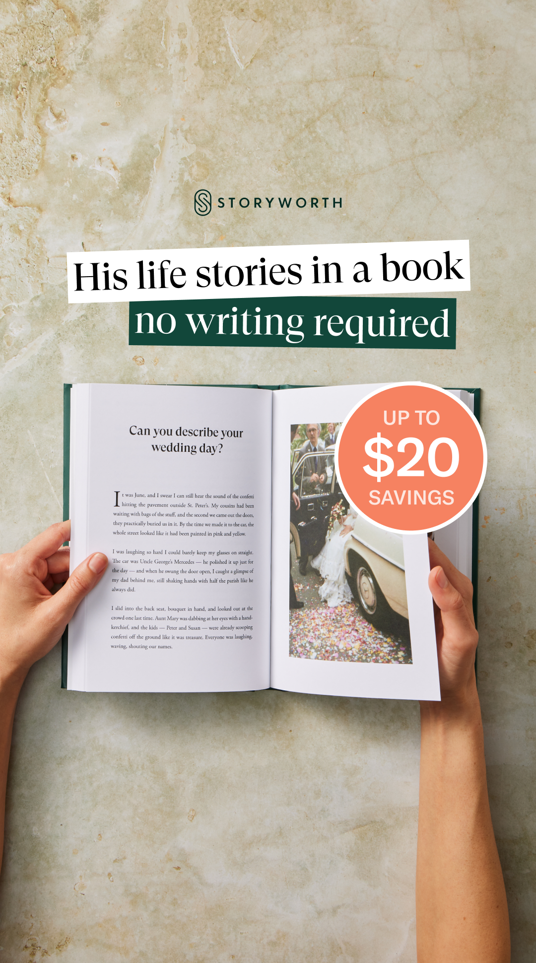 Storyworth Facebook ad